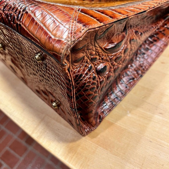 Brahmin Tri Color Satchel Tote - Picture 12 of 12